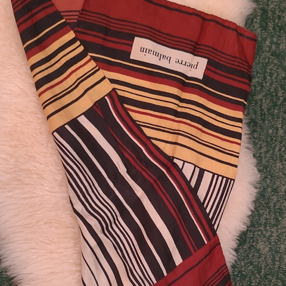 Pierre Balmain Multicolor Striped Accessory - Picture 3 of 3